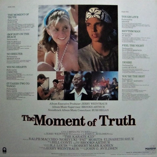 Various : The Moment Of Truth (Original Motion Picture Soundtrack) (LP, Comp)