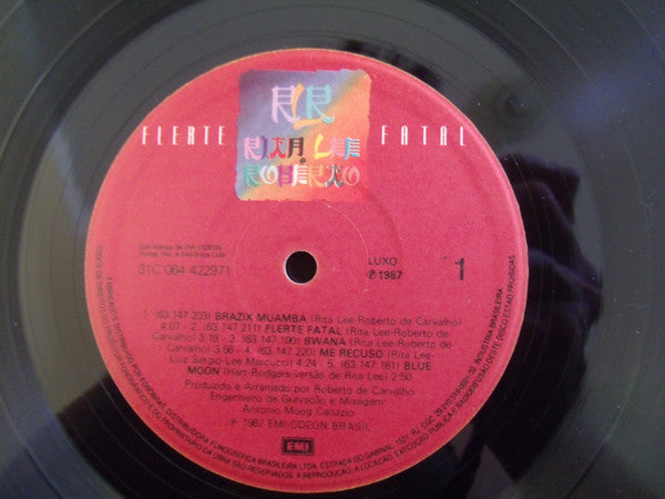 Rita Lee & Roberto : Flerte Fatal (LP, Album)