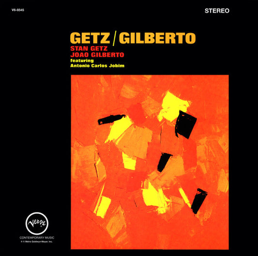 Stan Getz / João Gilberto Featuring Antonio Carlos Jobim : Getz / Gilberto (LP, Album, RE, 180)