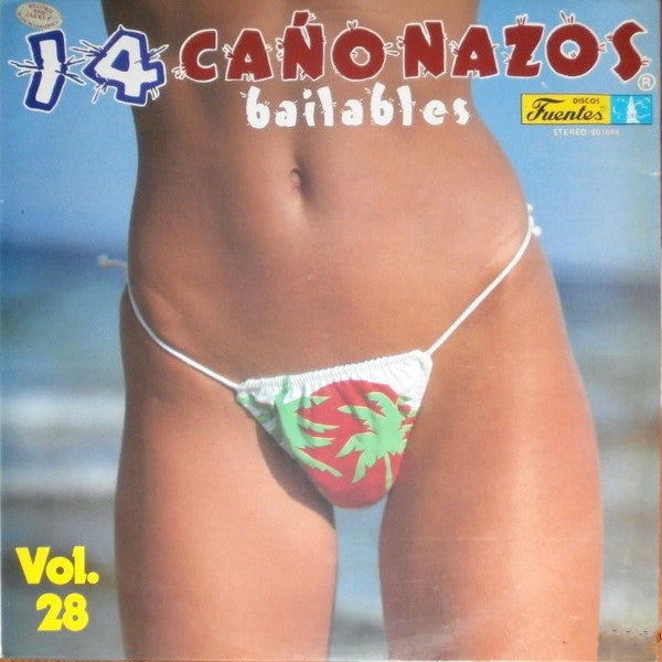 Various : 14 Cañonazos Bailables Vol. 28 (LP, Comp)