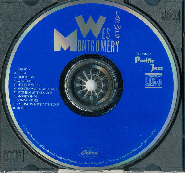 Wes Montgomery : Far Wes (CD, Comp, Mono)