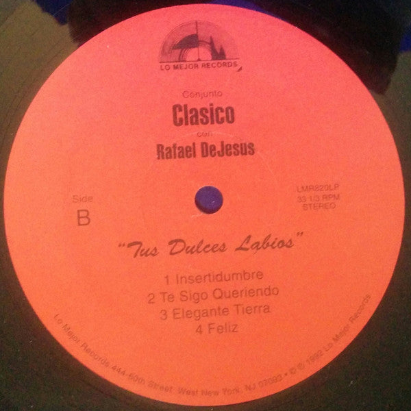 Conjunto Clasico   Con  Rafael de Jesus : Tus Dulces Labios  (LP, Album)