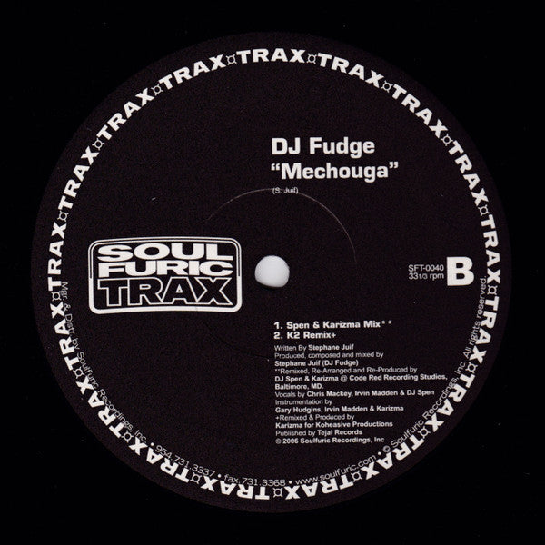 Fudge : Mechouga (12")