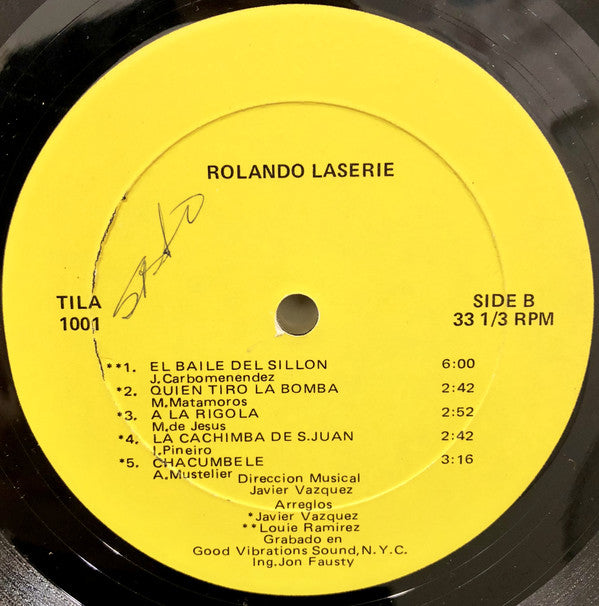 Rolando La Serie : Rolando Laserie (LP)