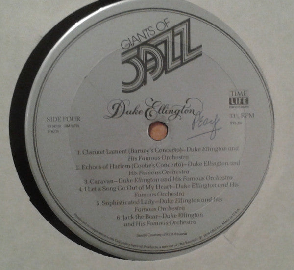 Duke Ellington : Giants Of Jazz - Duke Ellington (3xLP, Comp + Box)