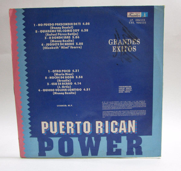 Puerto Rican Power : Grandes Exitos (LP, Comp)
