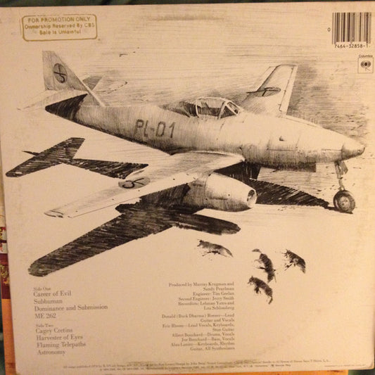 Blue Öyster Cult : Secret Treaties (LP, Album, RE)