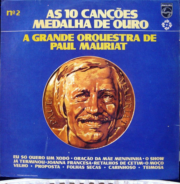 Le Grand Orchestre De Paul Mauriat : As 10 Canções Medalha De Ouro Nº 2 (LP, Album)