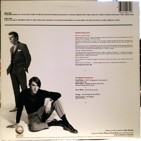 The Style Council : Internationalists (LP, Album, Spe)