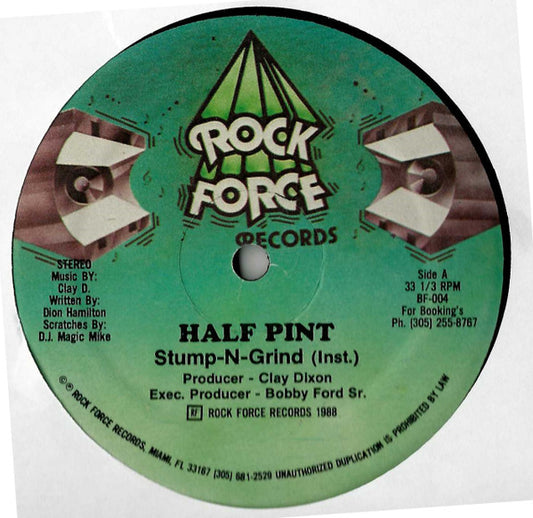 Half Pint - Stump-N-Grind vinyl record, 12" (Very Good Plus (VG+)) | Lulo Records