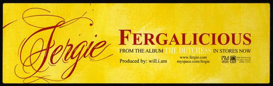 Fergie (2) : Fergalicious (12", Promo)