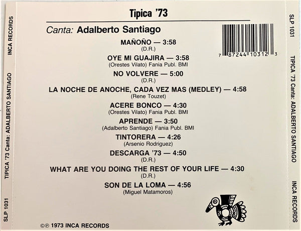 Tipica '73* : Tipica '73 (CD, Album, RE)