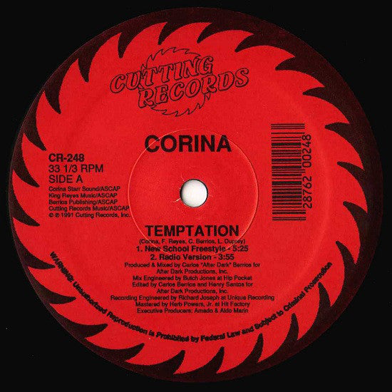 Corina : Temptation (12")