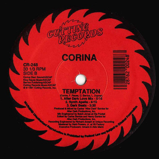 Corina : Temptation (12")