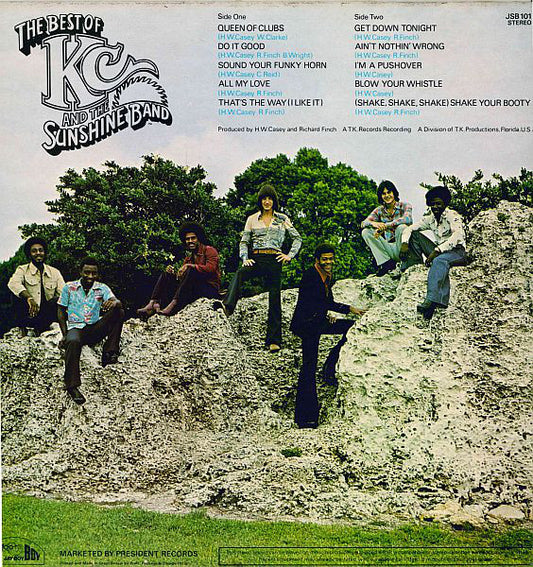 KC & The Sunshine Band : The Best Of KC And The Sunshine Band (LP, Comp)