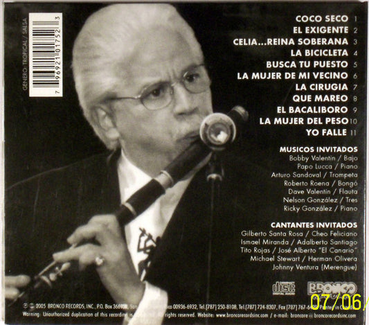 Johnny Pacheco - Entre Amigos vinyl record, CD (Near Mint (NM or M-)) | Lulo Records