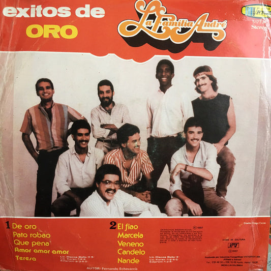 La Familia André : Exitos De Oro (LP, Comp)