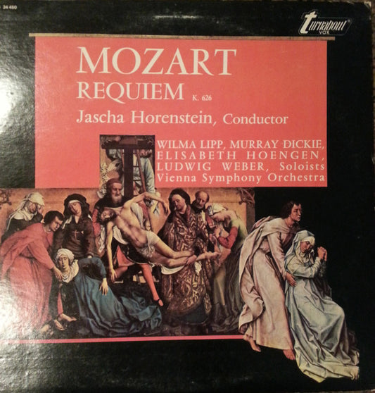 Wolfgang Amadeus Mozart, Jascha Horenstein : Requiem, K 626 (LP, Album)