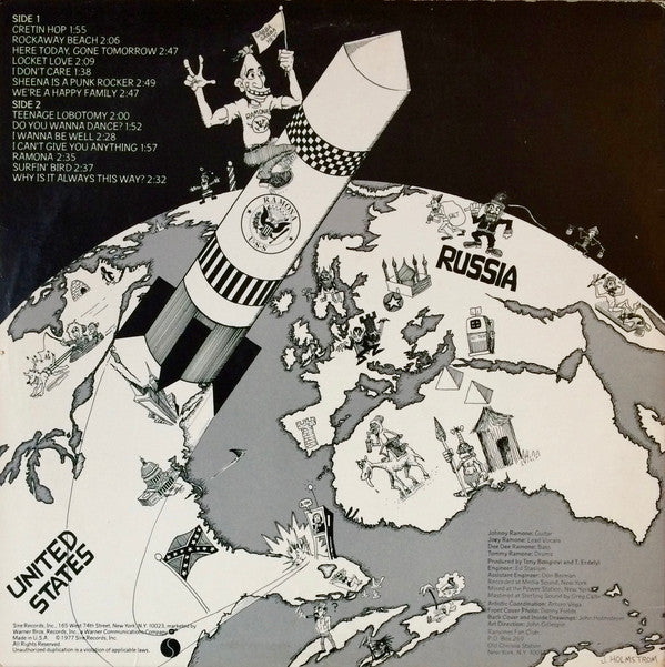 Ramones : Rocket To Russia (LP, Album, Win)