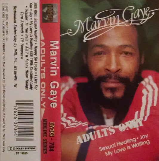 Marvin Gaye : Adults Only (Cass, Album, Comp)