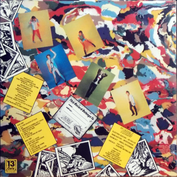 The Rezillos : Can't Stand The Rezillos (LP, Album, Los)