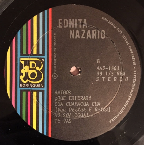 Ednita Nazario : Ednita Nazario (LP, Album)