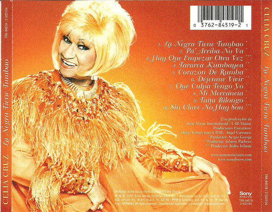 Celia Cruz - La Negra Tiene Tumbao vinyl record, CD (Near Mint (NM or M-)) | Lulo Records