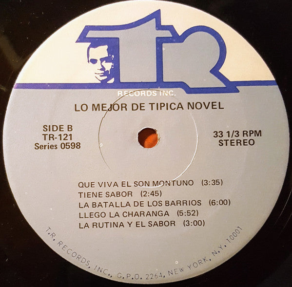 Orchestra Tipica Novel : Lo Mejor De Tipica Novel (LP, Comp)