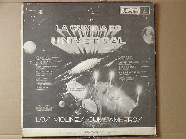 Los Violines Cumbiamberos : la Cumbia Es Universal (LP, Album)