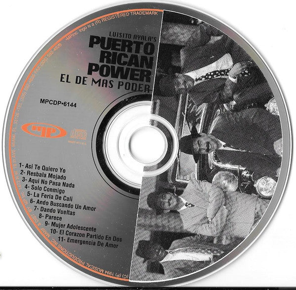Luisito Ayala 's Puerto Rican Power : El De Mas Poder.. (CD)