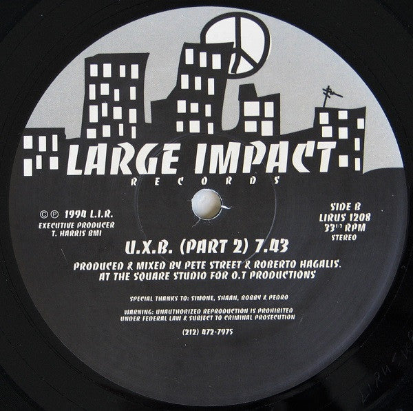 UXB (2) : Part 1 / Part 2 (12")