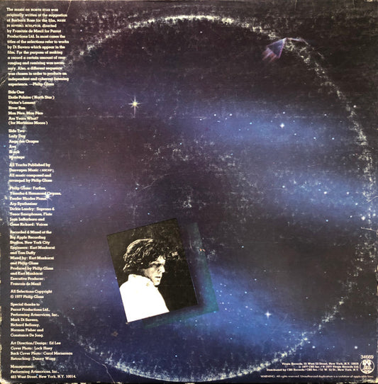 Philip Glass : North Star (LP, Album, Ter)
