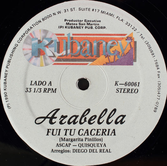 Arabella (9) : Fui Tu Caceria (12")