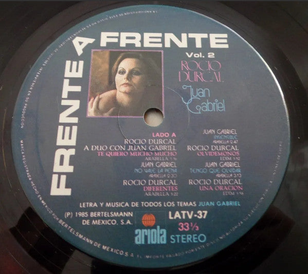 Rocío Dúrcal Y Juan Gabriel : Frente A Frente Vol. 2 (LP, Comp)