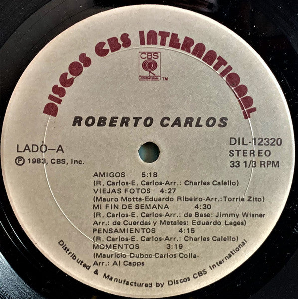 Roberto Carlos : Roberto Carlos (LP, Album)