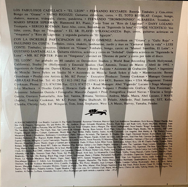 Los Fabulosos Cadillacs : El León (LP, Album, RE)