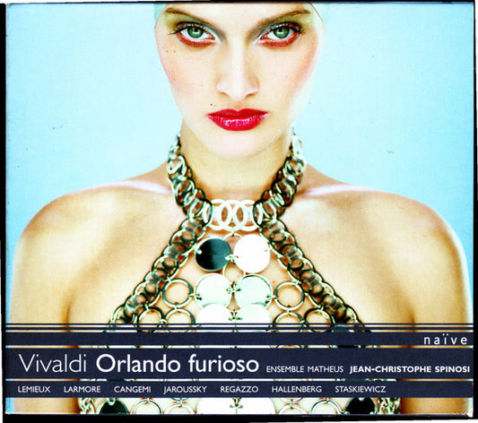Antonio Vivaldi - Marie-Nicole Lemieux, Jennifer Larmore, Veronica Cangemi, Philippe Jaroussky, Lorenzo Regazzo, Ann Hallenberg, Blandine Staskiewicz, Ensemble Matheus, Jean-Christophe Spinosi : Orlando Furioso (3xCD, Album + Box, Sli)