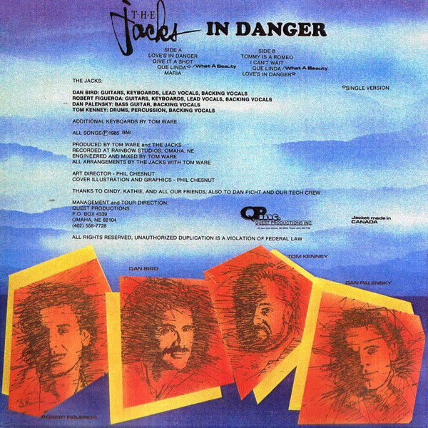 The Jacks (12) : In Danger (LP)