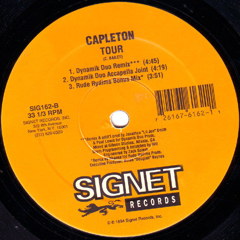 Capleton : Tour (12")