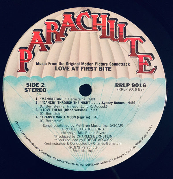 Various : Music From The Original Motion Picture Soundtrack "Love At First Bite" (LP, Album, 56 )