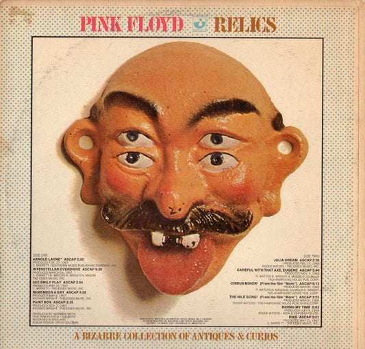 Pink Floyd : Relics (A Bizarre Collection Of Antiques & Curios) (LP, Comp, Jac)