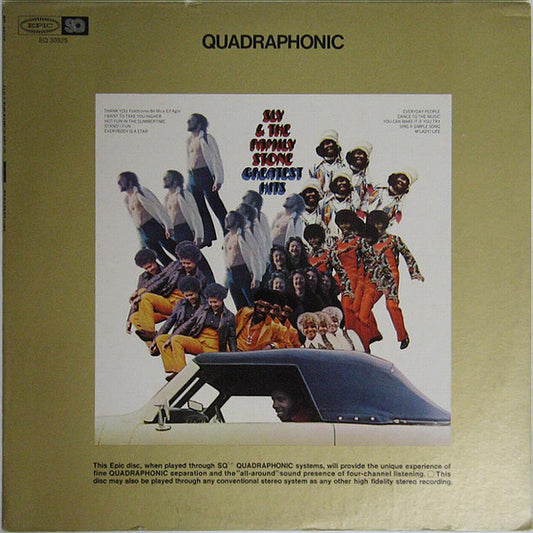 Sly & The Family Stone : Greatest Hits (LP, Comp, Quad)