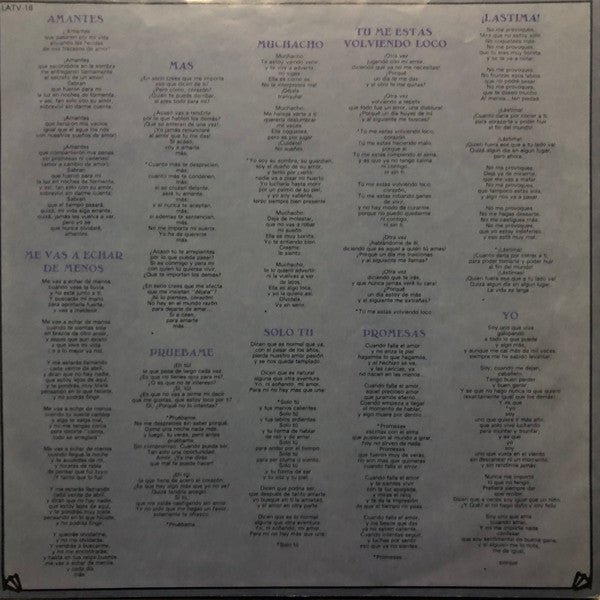 José José : Promesas (LP, Album)
