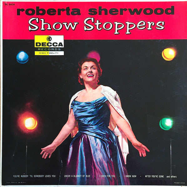 Roberta Sherwood : Show Stoppers (LP, Album, Mono)