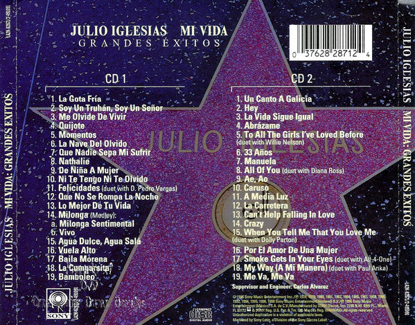 Julio* : Mi Vida (Grandes Exitos) (2xCD, Comp)
