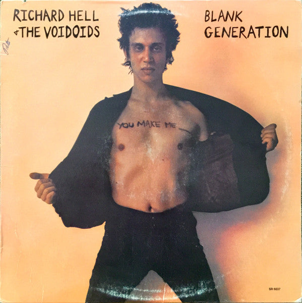 Richard Hell & The Voidoids : Blank Generation (LP, Album, Jac)