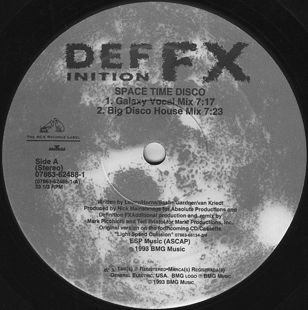 Def FX : Space Time Disco (12")