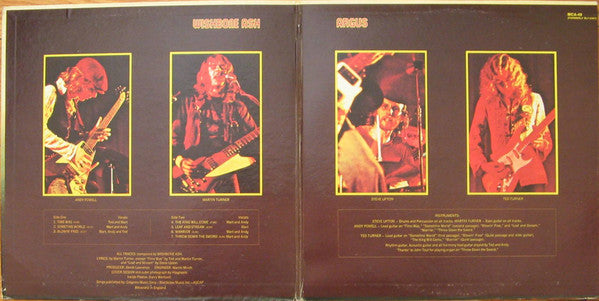 Wishbone Ash : Argus (LP, Album, RE, Gat)