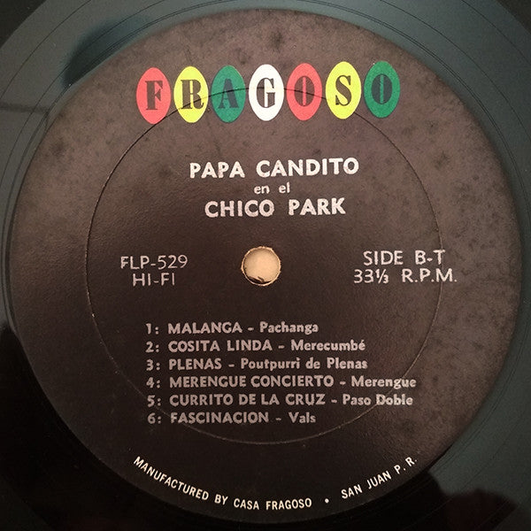 Papá Candito : En El Chico Park (LP, Album)