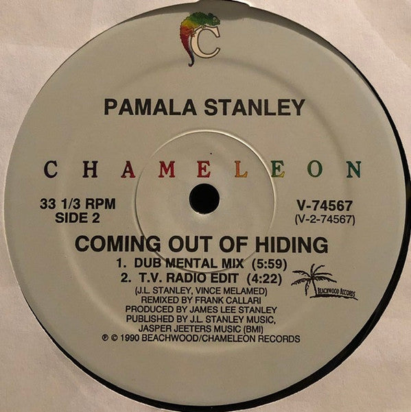 Pamala Stanley : Coming Out Of Hiding (12")